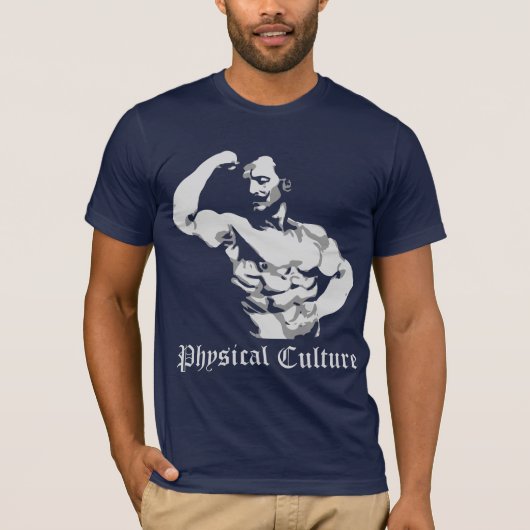 T-shirt Eugen Sandow - Culture physique (Devant)