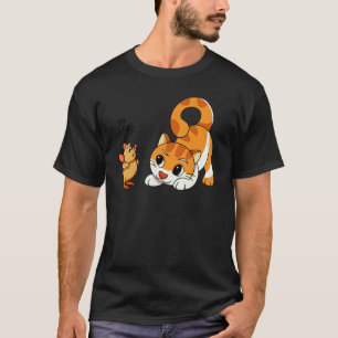 T-shirt Euh Ouah Chat Et Souris Chien 1