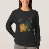 T-shirt Euphonium Cat Slapping Euphoniumist (Devant)