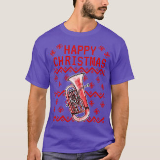 T-shirt Euphonium Vilain Noël Euphoniumist Teachs en laito