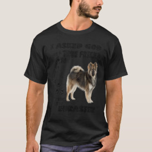 T-shirt Eurasier Citation Maman Papa Amateur Impression Mi