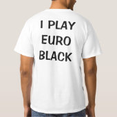 T-SHIRT EURO~BLACK (Dos)