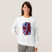 T-shirt Europe, Angleterre, drapeau britannique (Devant entier)