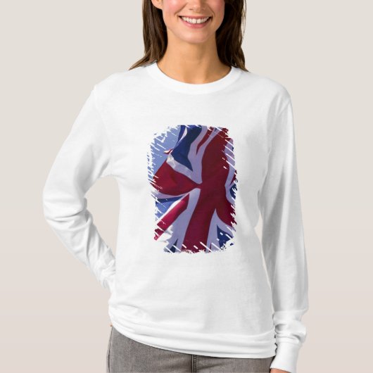 T-shirt Europe, Angleterre, drapeau britannique (Devant)