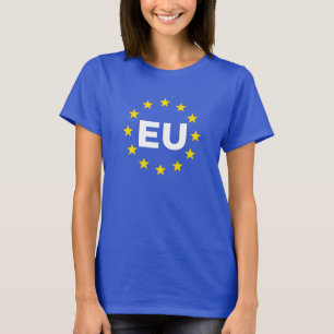 T-shirt Europe européenne