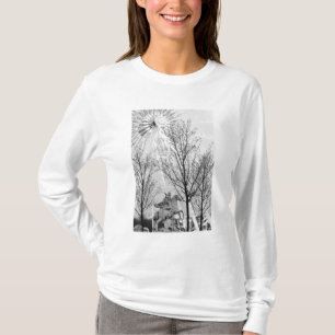 T-shirt Europe, France, Paris. Statue et Ferris Wheel,