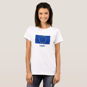T-Shirt Europe voor vrouwen (Voorkant volledig)