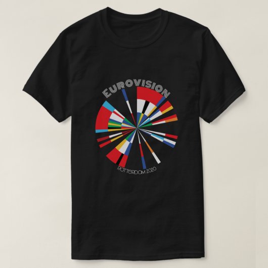 T-shirt Eurovision 2020 Essentiel (Design devant)