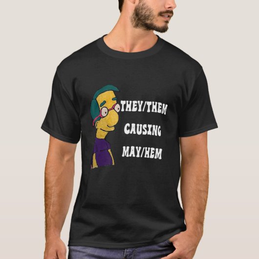T-shirt Eux causant MayHem (Devant)