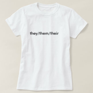 T-shirt eux/eux/leur chemise de pronom