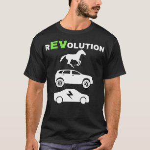 T-shirt EV Revolution Drive Es EV Life Funny Electric Vehi