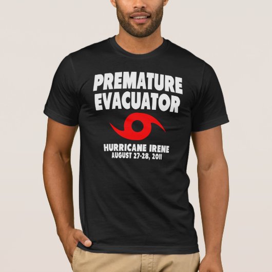 T-shirt Évacuateur prématuré (Devant)