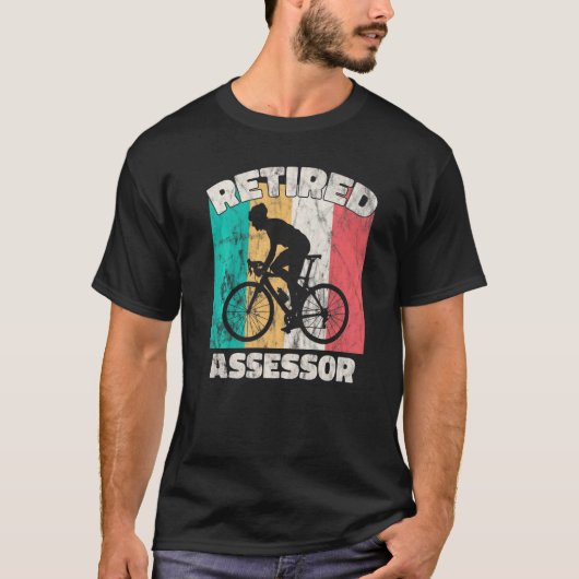 T-shirt Évaluateur à la retraite (Devant)