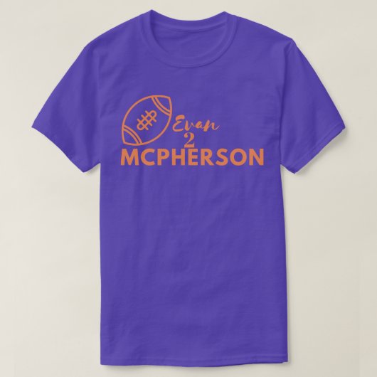 T-shirt Evan Mcpherson 16 (Design devant)