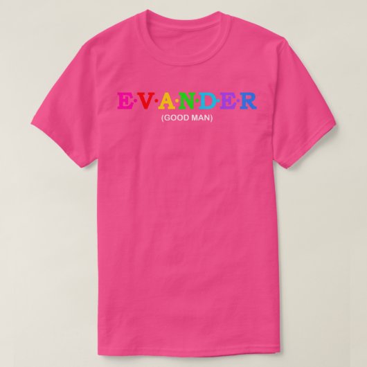 T-shirt Evander Good Man (Design devant)