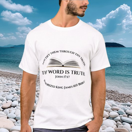 T-shirt Evangile de Jean Bible Verse Parole de Dieu