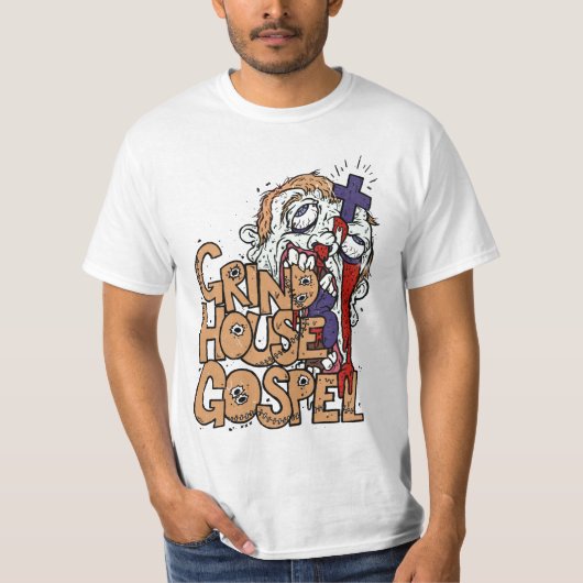 T-shirt Évangile - Main De Dieu (T-Chemise) (Devant)