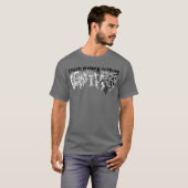 T-shirt Évasion de culture de système de son (Devant entier)