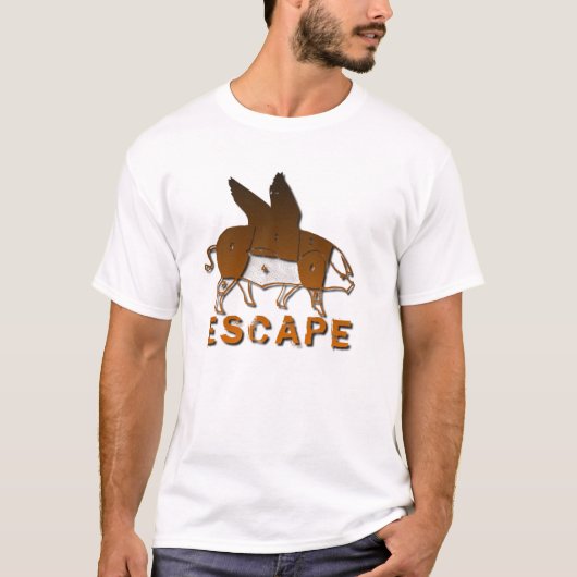 T-shirt Évasion de porc (Devant)