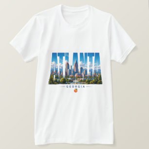 T-shirt Évasion de voyage à Atlanta Géorgie