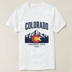 T-shirt Évasion des montagnes Rocheuses du Colorado