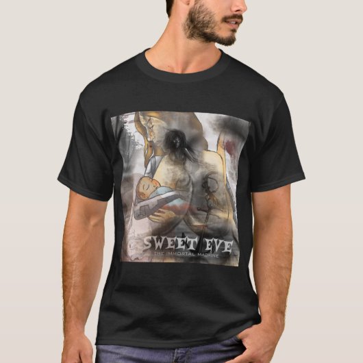 T-shirt Ève douce - pièce en t immortelle de la machine (Devant)