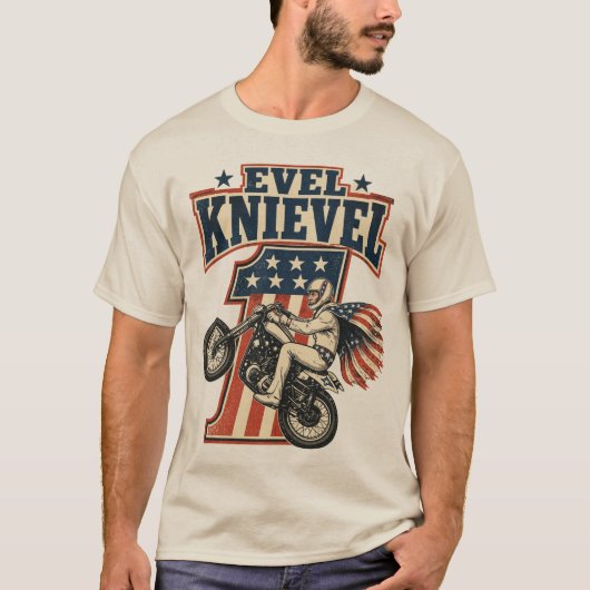 T-shirt EVEL Knievel (Devant)