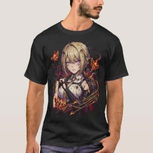 T-shirt Evelyn Chevalier ZZZ Portrait de Liens Brûlants Ro