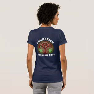 T-shirt Événement ou réunion Fractal Family Tree