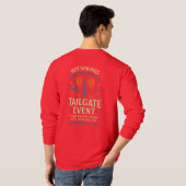 T-Shirt Événement Tailgate - Décal Back Side Only (Dos entier)