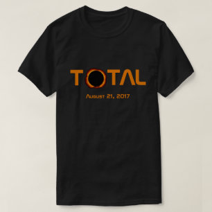 T-shirt Événement total d'éclipse solaire