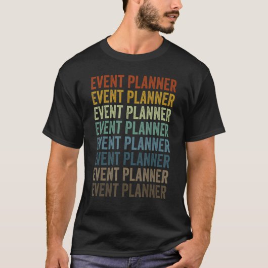 T-shirt Event Planner Event Planning Event Staff (Devant)
