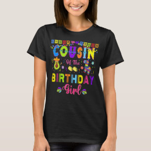 T-shirt Éventail mexicain Avocato Anniversaire tenue fille
