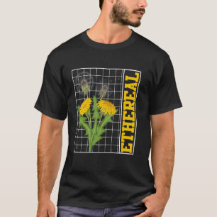 T-shirt Éventail Pissenlit JARDINIER ÉTHÉRÉ Drôles de Piss