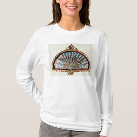 T-shirt Éventez, décoré d'une scène d'une fête (Devant)