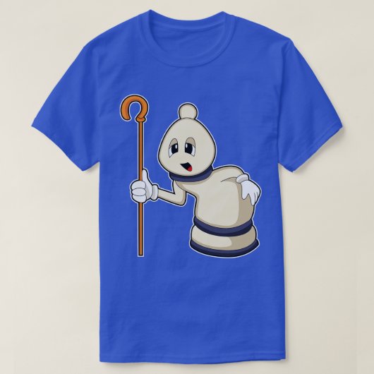 T-shirt Évêque aux échecs (Design devant)