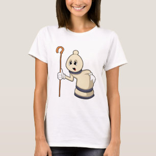 T-shirt Évêque aux échecs
