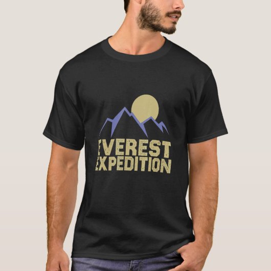 T-shirt Everest Expéditions Mountain Exploration Aventure (Devant)