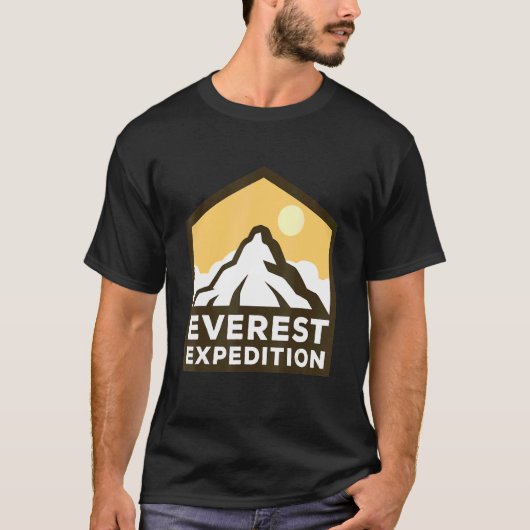 T-shirt Everest Expéditions Mountain Exploration Aventure (Devant)