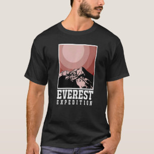 T-shirt Everest Expéditions Mountain Exploration Aventure