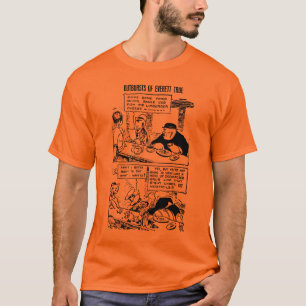 T-shirt Everett vrai à un wagon-restaurant