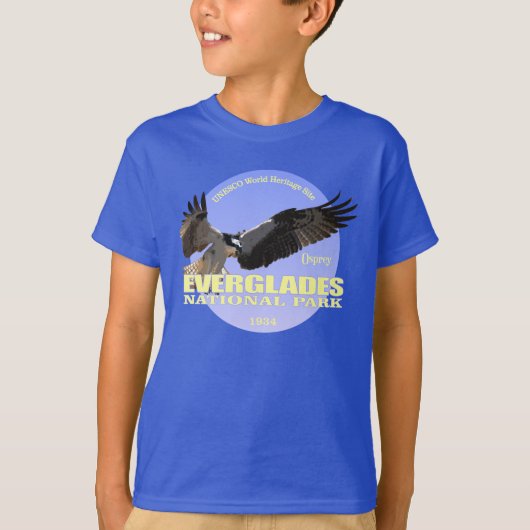 T-shirt Everglades NP (Balbuzard pêcheur) (Devant)