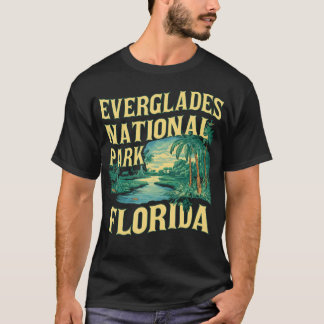 T-shirt Everglades - Parc national américain Vintage
