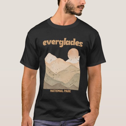 T-shirt Everglades Parc National Floride Visiteur (Devant)