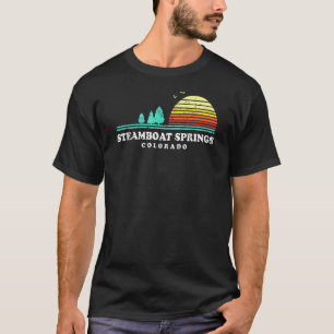 T-shirt Evergreen Sunset Steamboat Springs Forest Colorado