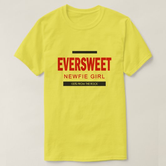 T-shirt Eversweet Newfie Girl (Design devant)