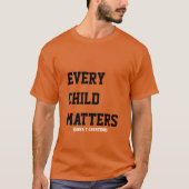 T-shirt Every Child Matters (Devant)