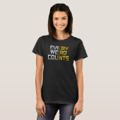 T-shirt Every Word Counts Speech Therapy (Devant entier)