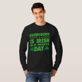 T-shirt Everybody is Irish on St Patricks Day costume Men  (Devant entier)