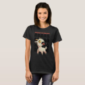 T-shirt Everyday My Head Goes AAAAAH Pun Screaming Goat 1 (Devant entier)